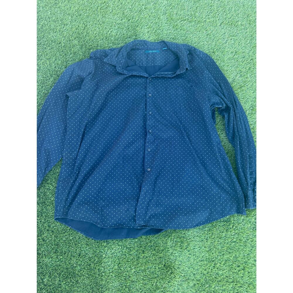 Perry Ellis Men's 3XL Button Up Shirt Long Sleeves Geometric
